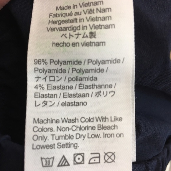 J. Crew Paddle Shorts Navy Blue Size XXS - Picture 8 of 13